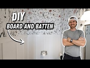 How to Install Board and Batten (Cheap + Easy)
