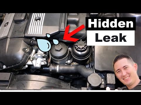 Coolant leak under intake manifold - Older BMW's with Inline 6.