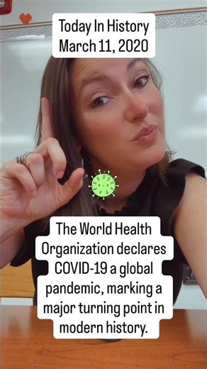 On This Day in History: COVID-19 Declared a Global Pandemic (March 11, 2020)