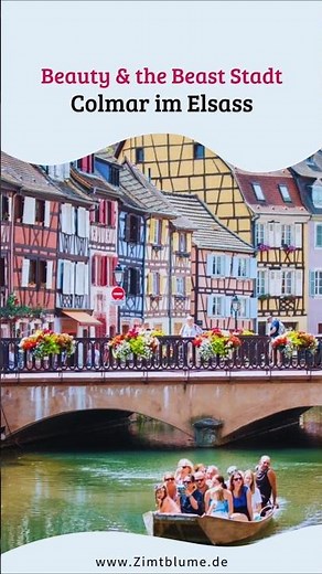 Colmar im Elsass: Eine Stadt wie aus Beauty & the Beast #colmar #elsass #reisen #beautyandthebeast