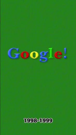 Google Logo Evolution