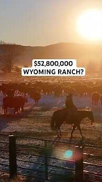 Pitchfork Ranch | $52.8M | 📍 Meeteetse, Wyoming ￼