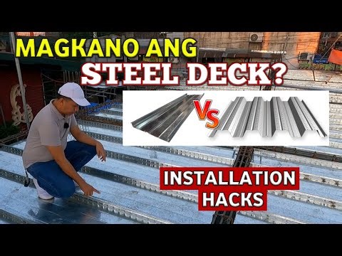 MAGKANO ANG STEELDECK? | INSTALLATION HACKS