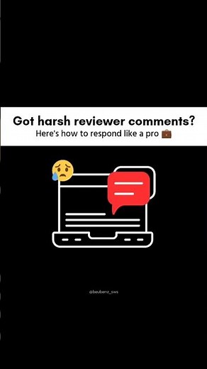 How to Respond to HARSH Reviewer Comments (Like a Pro!) #reviewer #ManuscriptRevisions #PhDLife