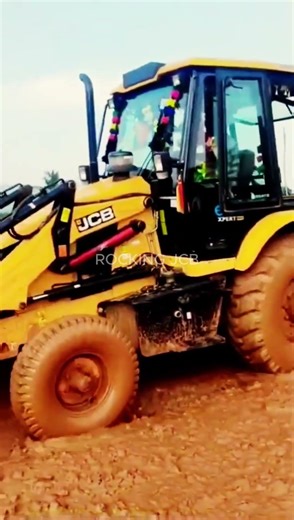 JCB 3DX Working in Deep Mud | Amazing Machine Power #shorts #jcb3dx #trending