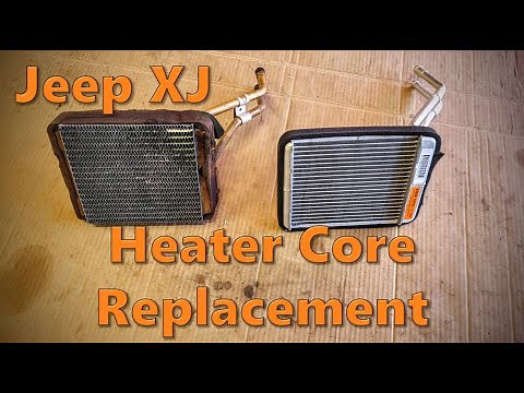 Jeep Cherokee XJ Heater Core Replacement