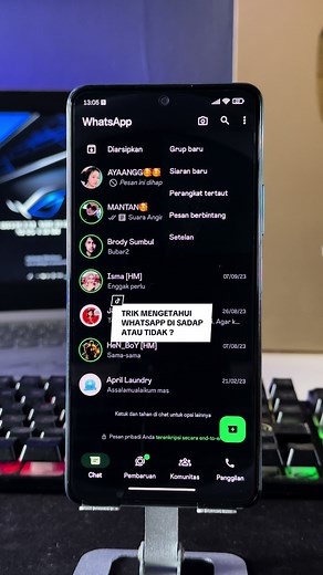 Cara Mengetahui Whatsapp Di Sadap Atau Tidak #whatsapp #trikwhatsapp #trikandroid