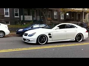 M113 5.5L AMG motor swap in CLS500 (test run)