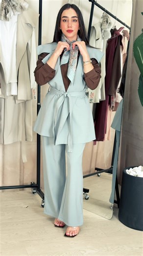 #CapCut من كولكشن العيد المميز 🤩👌 - توصيل داخل وخارج الكويت 🚚 - .للطلب واتساب عن طريق الأرقام التالية ا .965 575 56152 965 575 56153. - #الكويت #الميرة_مول #الشتوية #شتوية_الكويت