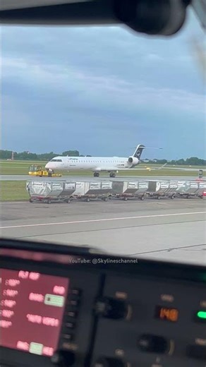 Lufthansa CRJ-900 #aviation #aircraft #airplane #plane #jet #germany #aeroplane #airlines #flying