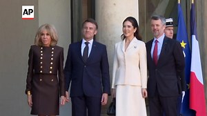 Danish royal couple King Frederik X and Queen Mary begin 3-day visit to France