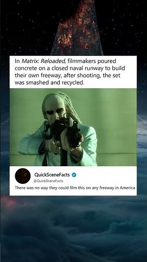 In the Movie The Matrix Reloaded (2003), Neo’s highway was a custom 1.5-mile loop