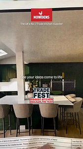 Don’t miss TradeFest — our biggest kitchen deals of the year. Book your free design appointment today, including home measure, design consultation and 3D plan — and see why we’re rated Excellent on Trustpilot by our customers. | Howdens