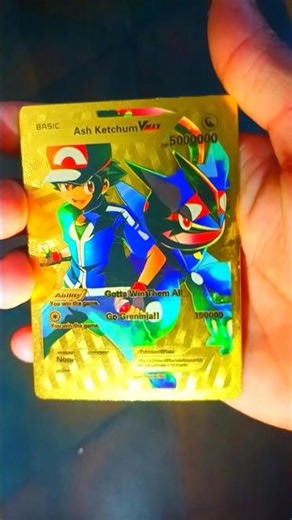 the moment ash ketchum pokemon card #pokemon #shorts #video