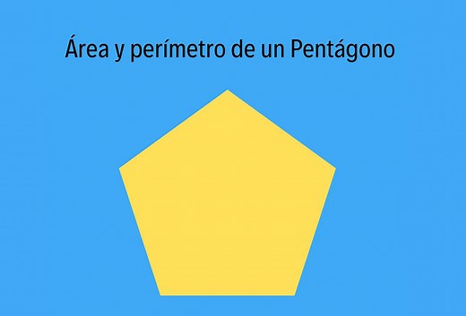 ¿Sabes calcular el área y perímetro de un pentágono? - Yo Soy Tu Profe