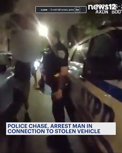 POLICE CHASE: Nathan Panchoo, 29, now faces multiple charges, including grand larceny and criminal possession of stolen property. https://bit.ly/4ltCqIY | News 12 Brooklyn
