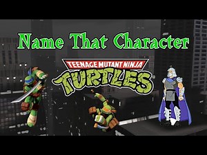 Guess the Teenage Mutant Ninja Turtles / TMNT guessing mini-game