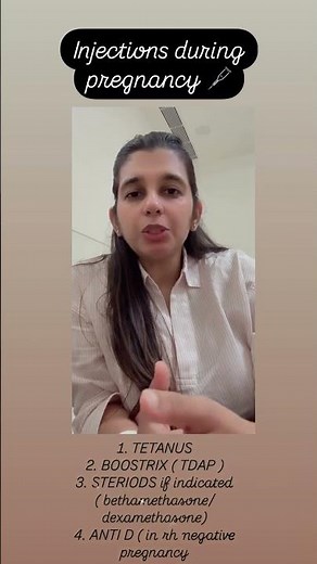 3 Essential Injections During Pregnancy | TT, Steroids & Rh-Negative Explained by Dr. Arpi Sagar
