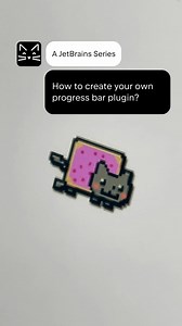 💡This is the fourth part of our mini-series on how to create your own progress bar plugin, presented by Dmitrii Batkovich, the author of the Nyan Progress Bar plugin. 👀 Stay tuned for part five! #code #coding #developer #tutorial #reels #tip #jetbrains #plugin #tech #series #nyancat | JetBrains