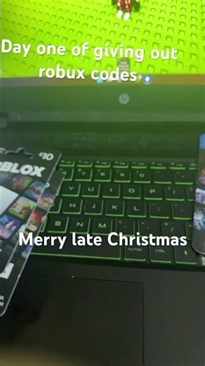 Robux codes First to redeem