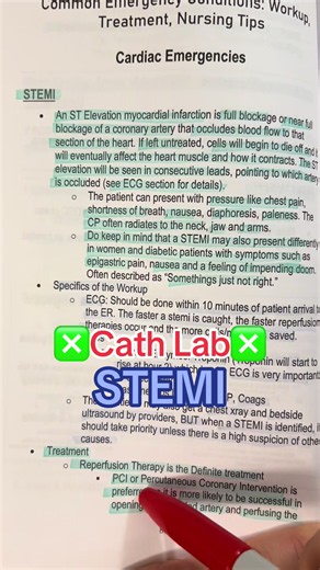 STEMI: Go to the Cath Lab—What New Nurses Must Know