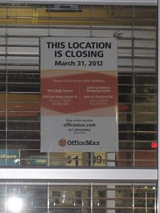Plainfield's OfficeMax Store to Close