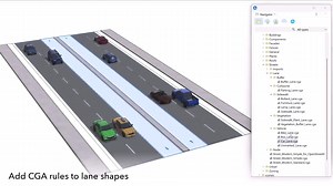 CityEngine 2025.0 is out. Check out the new features in Esri's heavyweight procedural 3D city generation software, including this Street Designer system for creating complex road set-ups. https://www.cgchannel.com/2025/06/esri-releases-cityengine-2025-0/ | CGchannel