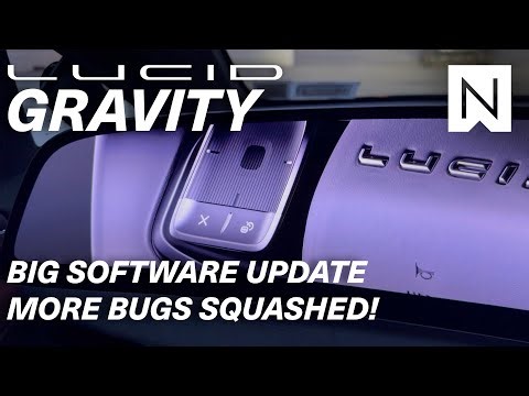 Lucid Gravity - Software Update 3.3.20