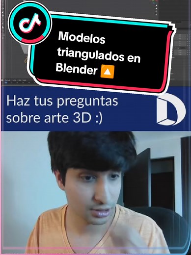 Modelos triangulados #Blender #UnrealEngine #Unity #Artista3D #3D #3DArt #3DArtist #Modelado3D #LIVEhighlights #LIVE