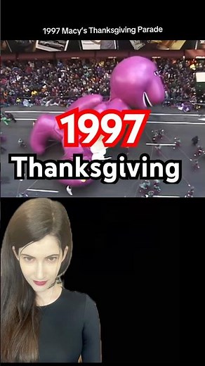 Thanksgiving 1997: The Fall of Barney | #90s #90skids #nostalgia #nostalgic