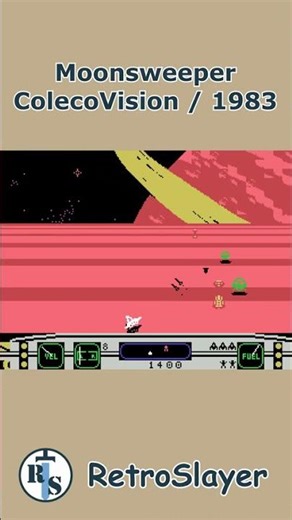 Moonsweeper Gameplay Colecovision