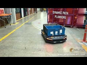 MiLVUS Autonomous Mobile Robots AMRs SEIT 500