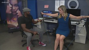 Workplace workout with celebrity fitness trainer, Donovan Green