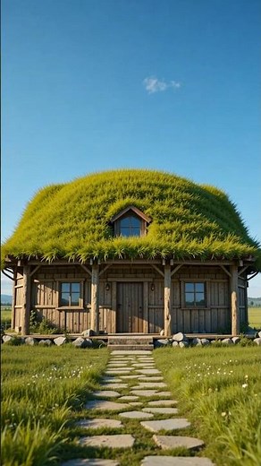 Living Off the Grid in a Modern Sod House! 🌿🏡 | Nature Meets Design