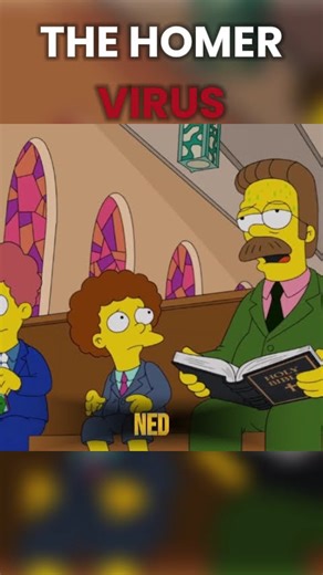 Springfield catches the Homer Virus - The Simpsons #thesimpsons #shorts #funny