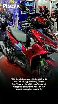 Honda Air Blade 125 Marvel has just launched in Vietnam: A limited-edition scooter with superhero...