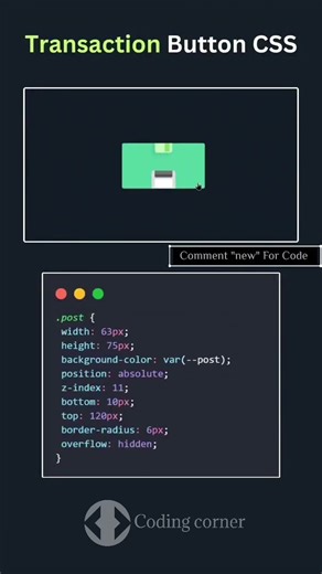 Transaction Button using HTML CSS JavaScript #coding #webdevelopment #viral #shorts