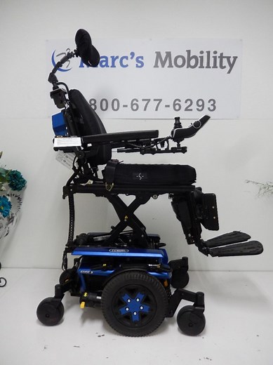 Quantum Edge 3 Wheelchair - Seat Lift, Recline, Tilt, Legs, Attendant Control | Marc's Mobility