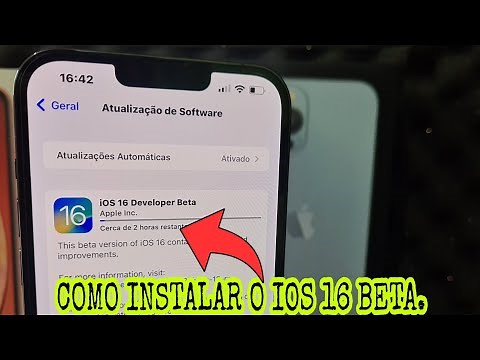 COMO INSTALAR O IOS 16 BETA! RAPIDO E FACIL.