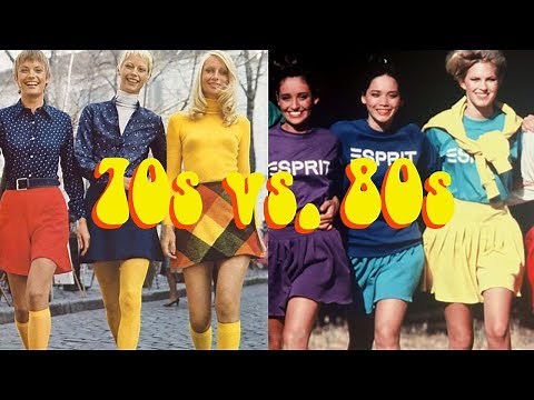 70s vs. 80s Style