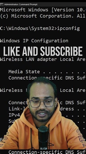 ipconfig Command Explained | Check IP & MAC Address in Seconds | Networking Basics