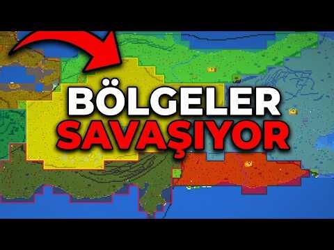 TÜRKİYEDEKİ BÖLGELER BİRBİRLERİYLE SAVAŞIRSA NE OLUR? | Worldbox