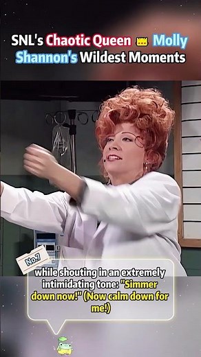 SNL's Chaotic Queen Molly Shannon's Wildest Moments #usa