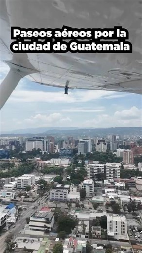 Aerial tours over Guatemala City! 🚁