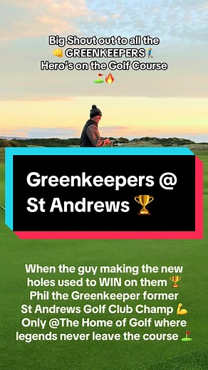 Phil the Greenkeeper: A Legend at St Andrews Golf Club