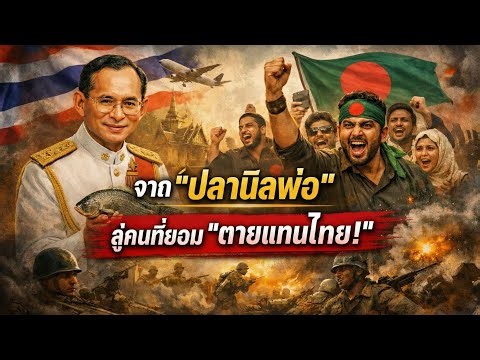 จากปลานิลจิตรลดา... สู่กองทัพโซเชียล: ทำไมชาวบังกลาเทศถึงเทิดทูนในหลวง ร.9 และปกป้องไทย?