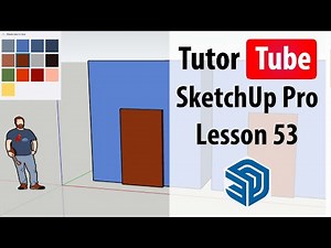 SketchUp Pro - Lesson 53 - Using Component