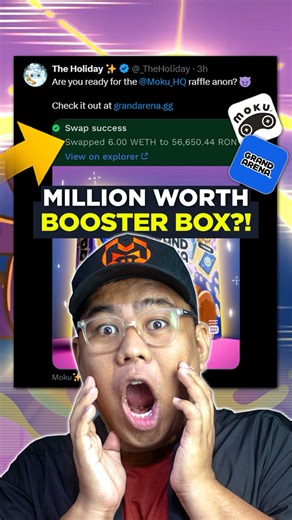 Grabe to! Isang millyon para sa booster box? #moku #grandarena #ronin #gamingcommunity | MK