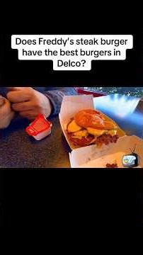 Freddy’s steak burgers review #foodie #foodreview #shorts