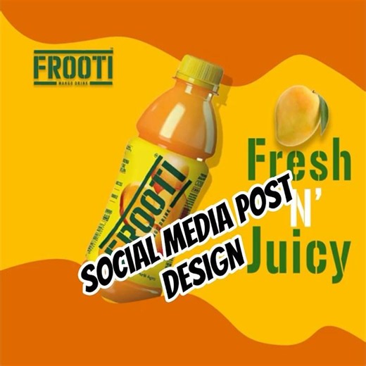 Professional Juice Ad Design Anyone Can Do #tutorial #design #tips